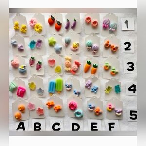 4/$16 handmade earrings